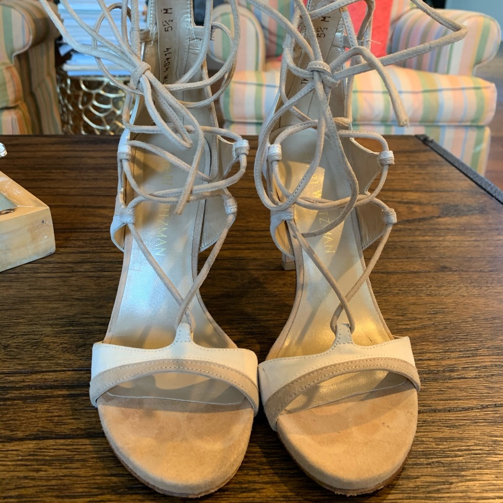 Stuart Weizmann Lace Up Sandal